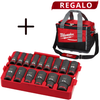 Juego de Dados de Impacto SHOCKWAVE de 1/2in 15pzs 49666817 +  Regalo Maleta de Herramientas PACKOUT de 15in 48228321 Milwaukee