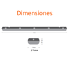 Luminaria Hermética para 2 Tubos Led T5/T8 IP65 82875 Osram