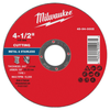 Disco de Corte para Metal 4-1/2in x .045in x7/8in Tipo 1 10pzas 49940005 Milwaukee