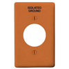 Placa para Contacto Redondo de 40mm Color Naranja NP720OIG Hubbell