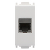 Conector de Red RJ45 ALPHA Categoría 5e Color Blanco E90115 Estevez