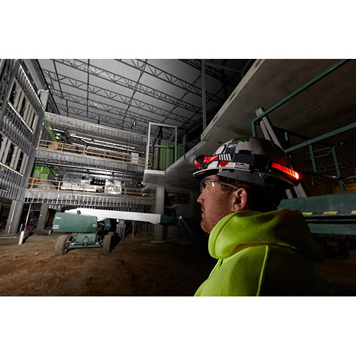 Lámpara de Casco Recargable con USB REDLITHIUM 211621 Milwaukee