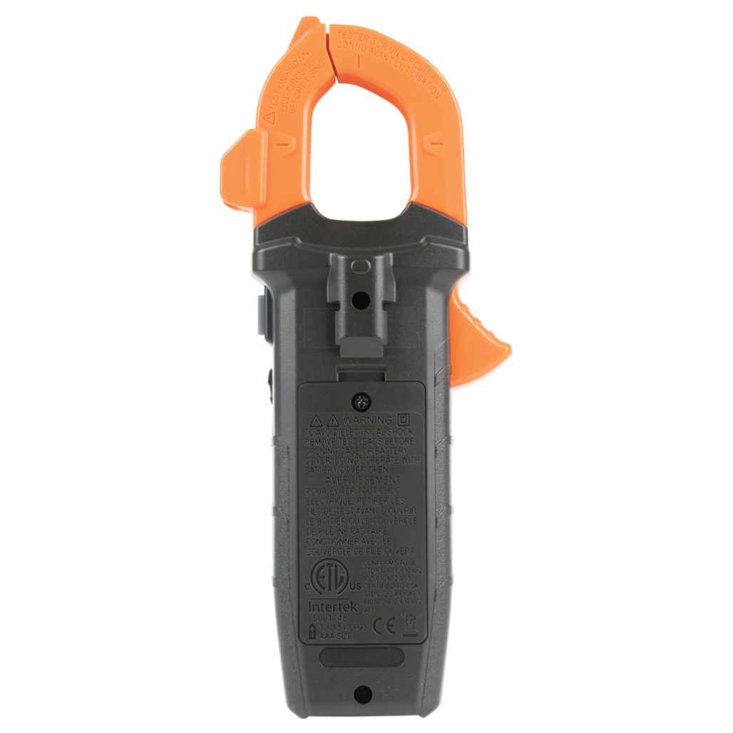 Kit de Prueba Multímetro Digital de Gancho + Termómetro Doble IR/Sonda + Probador de Voltaje sin Contacto CL320KIT Klein Tools