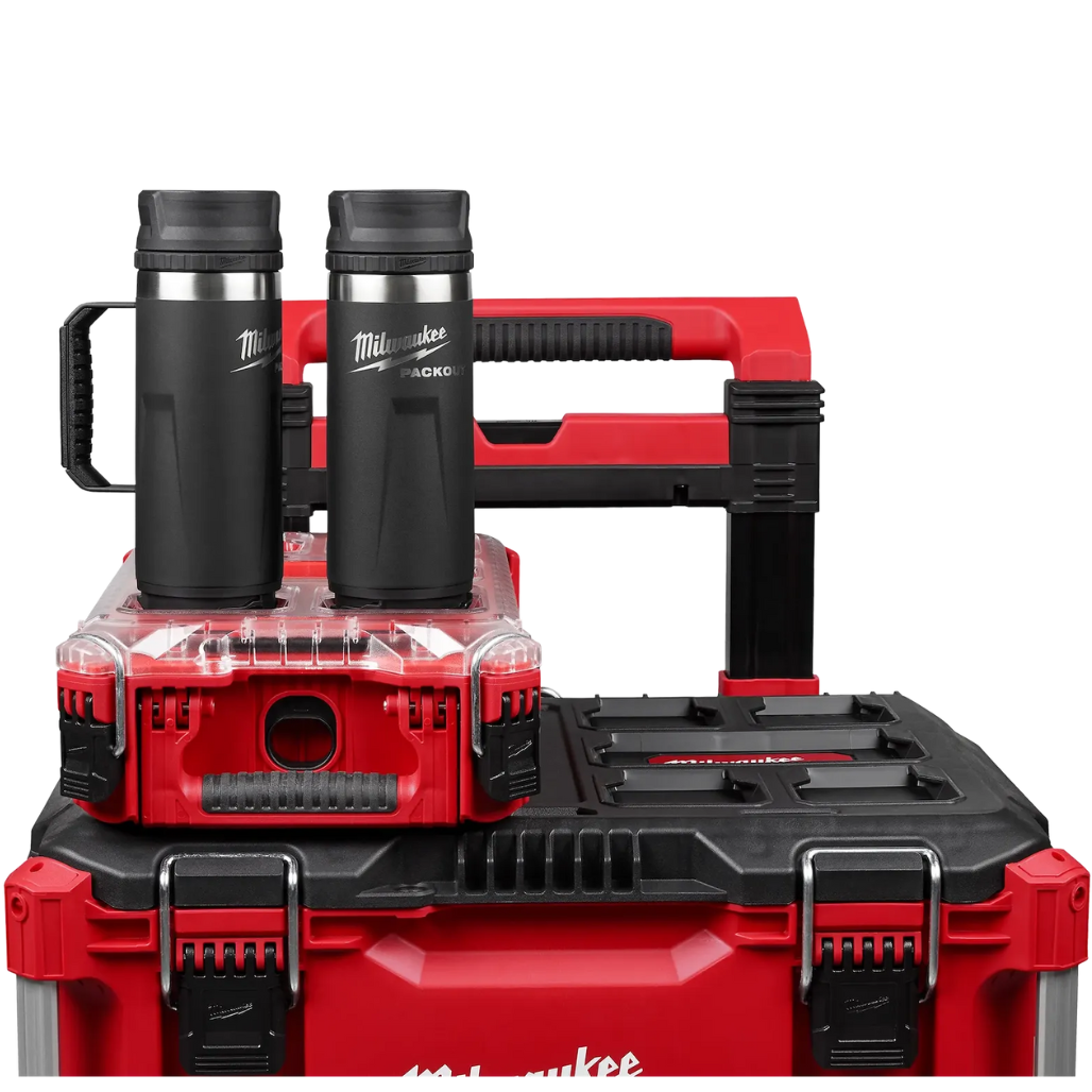 Vaso Termico PACKOUT de 18oz Negro con Tapa 48228394B Milwaukee