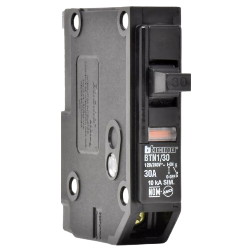 Interruptor Termomagnético 1P 30A  10KA BTN130 Bticino
