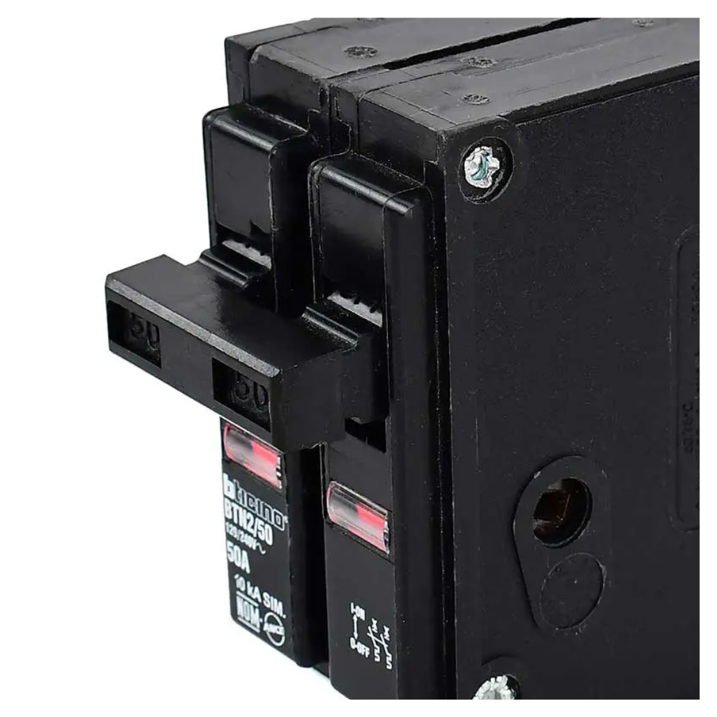 Interruptor Termomagnético 2P 50A  10KA BTN250 Bticino