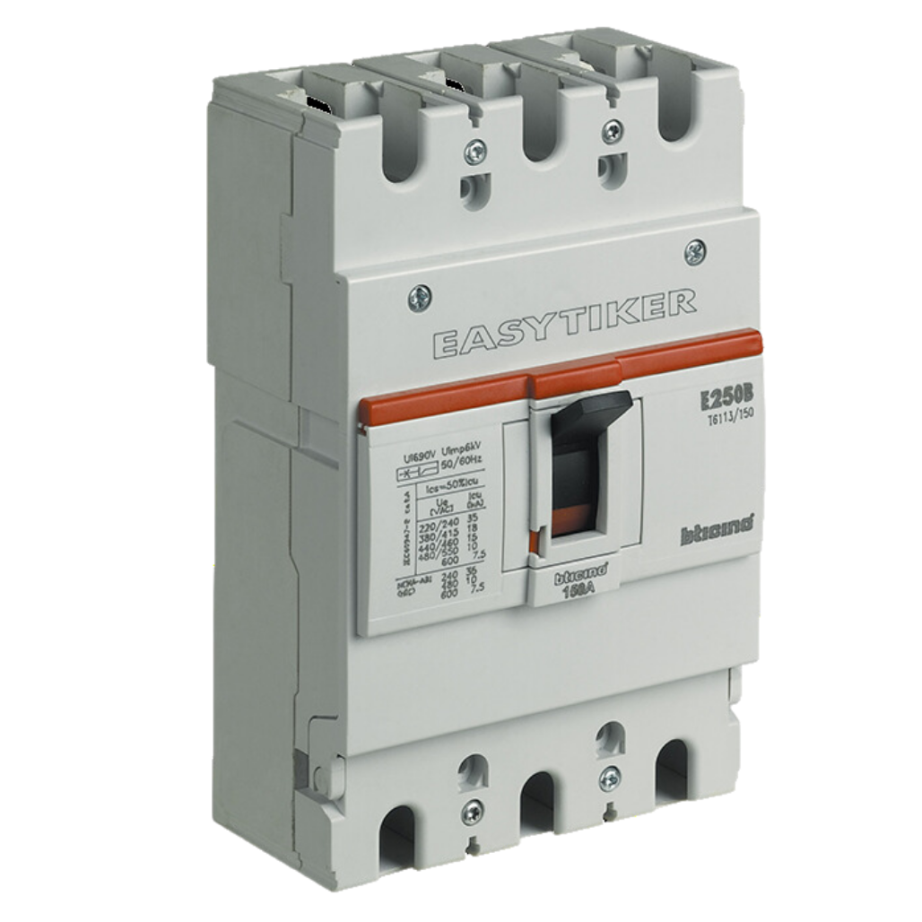 Interruptor Termomagnético 3P 150A T6133150 Bticino