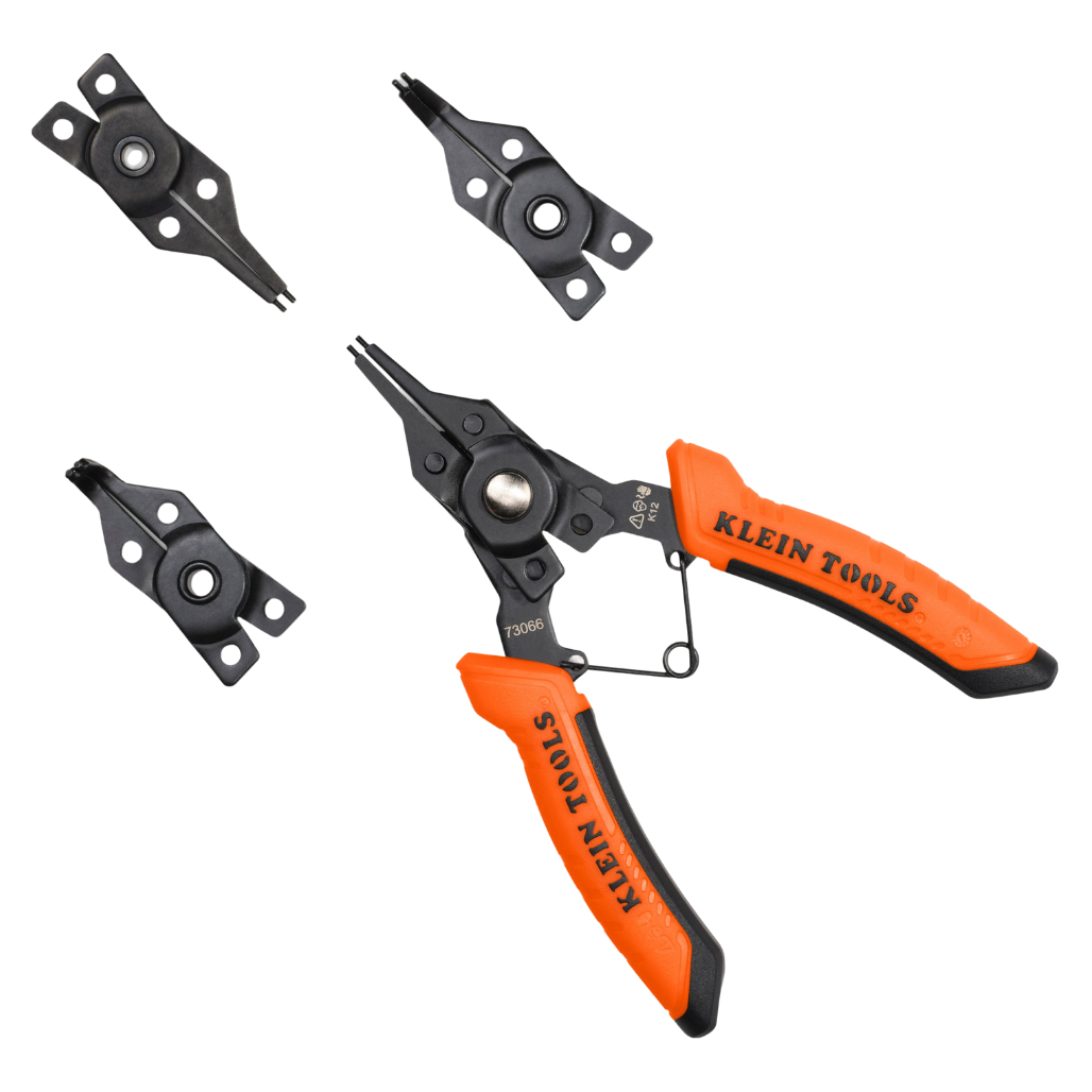 Pinza para Anillos de Retención Intercambiables 6 en 1 73066 Klein Tools