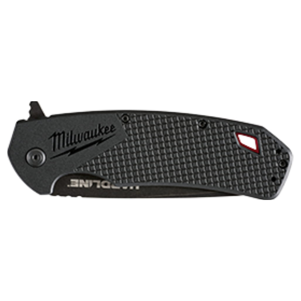 Navaja Plegable de Bolsillo con Hoja Lisa de 3.5in HARDLINE 48221999 Milwaukee