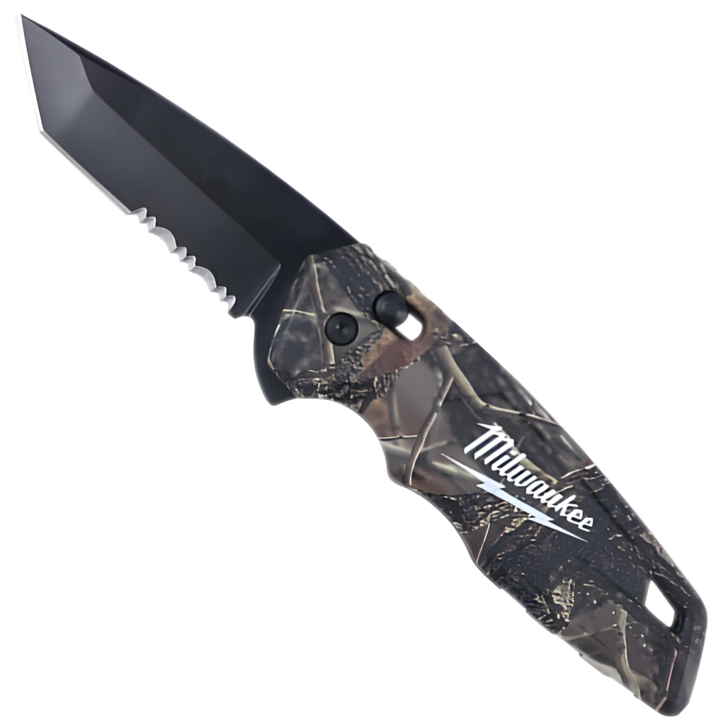 Navaja Plegable de Apertura por Resorte con Diseño de Camuflaje FASTBACK 48221535 Milwaukee