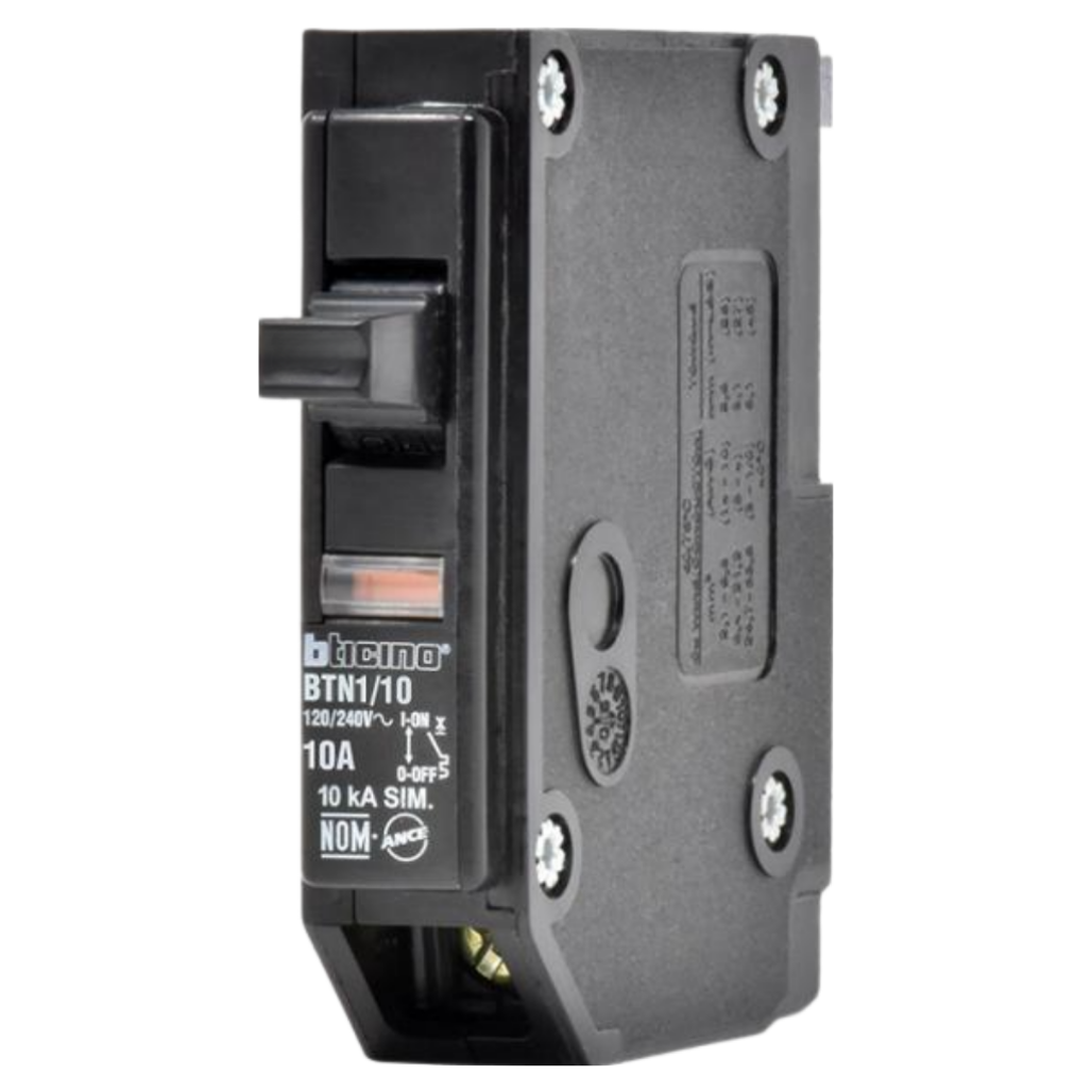 Interruptor Termomagnético 1P 10A 10KA BTN110 Bticino
