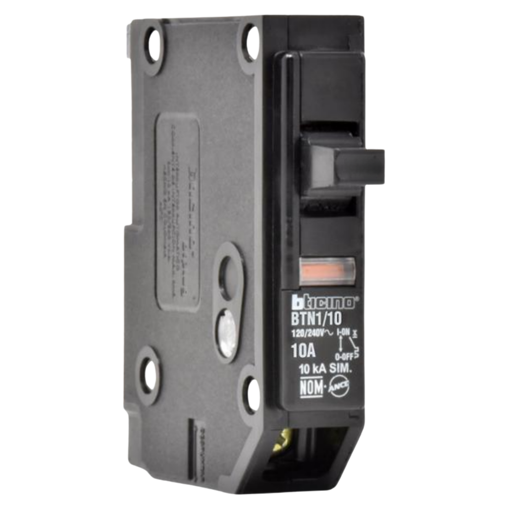 Interruptor Termomagnético 1P 10A 10KA BTN110 Bticino