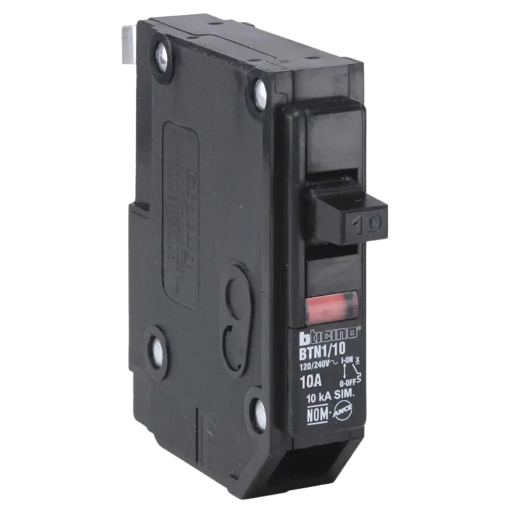 Interruptor Termomagnético 1P 10A 10KA BTN110 Bticino