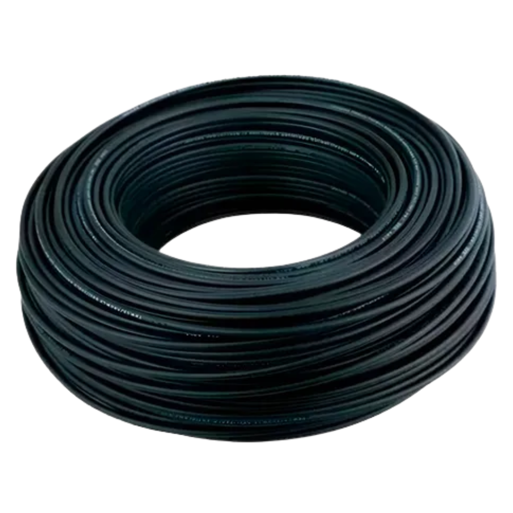 Cable Eléctrico THHW-LS Calibre 12 100% Cobre 600V 90°C Caja 100m Color Negro SLY308 Indiana
