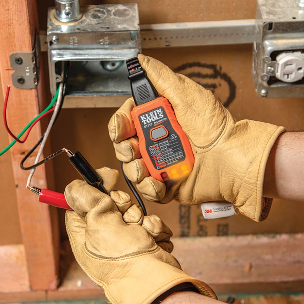 Kit de Detector de Cortacircuitos con Receptor + Transmisor + Accesorios ET310KIT Klein Tools