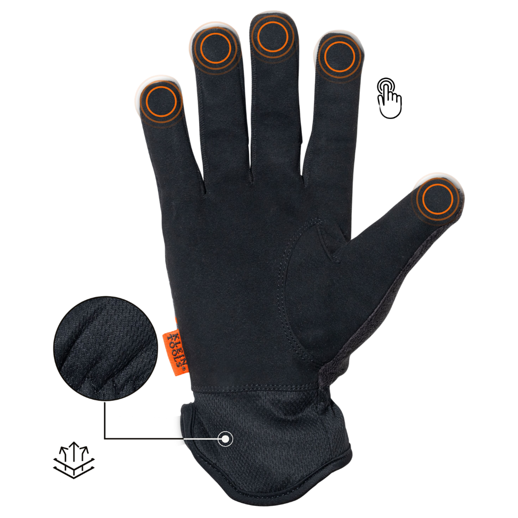 Guantes Antideslizantes Táctiles Talla Extra Grande 22022 Klein Tools