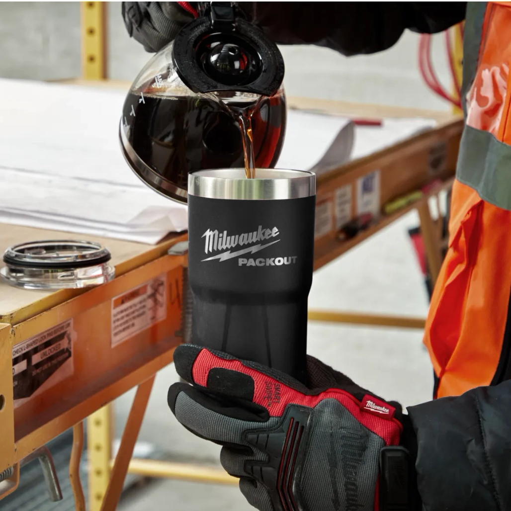 Vaso Térmico PACKOUT TUMBLER de 30oz Negro 48228393B Milwaukee