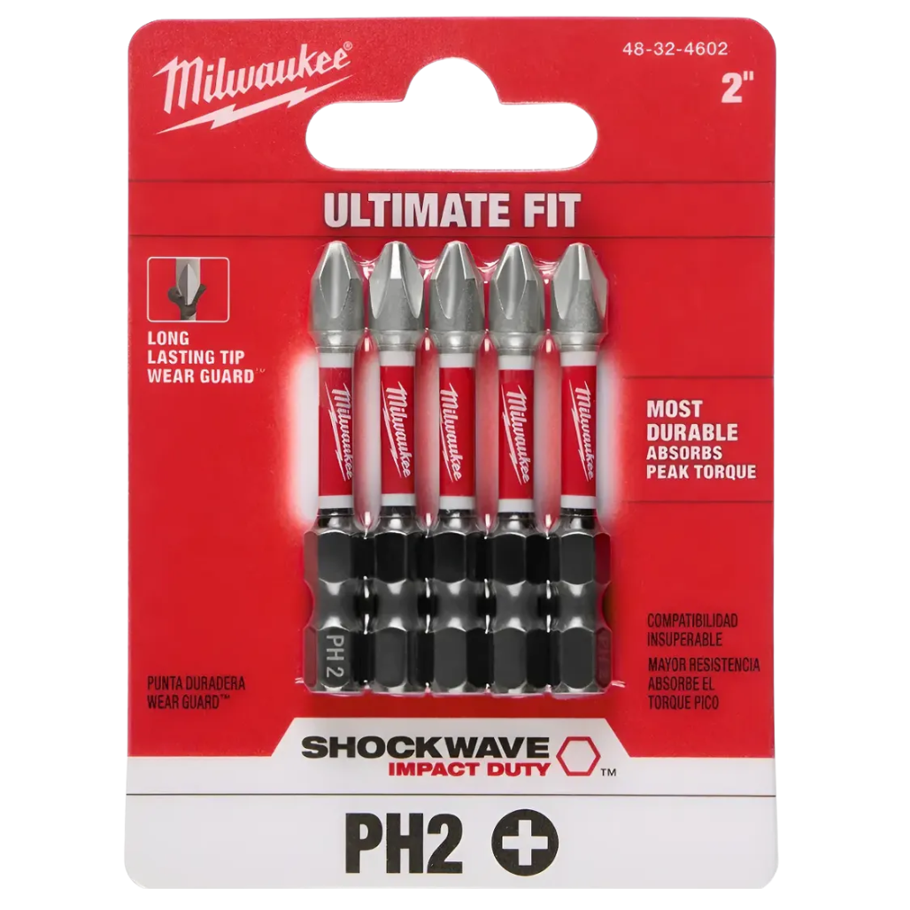 Juego de Brocas Magnéticas SHOCKWAVE 5pzs 48324602 Milwaukee