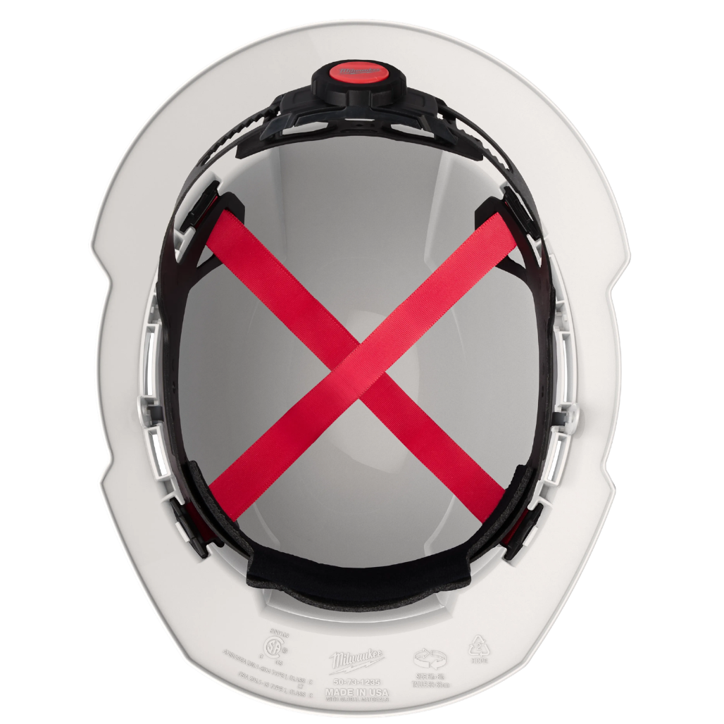 Casco de Seguridad con Ventilación Clase C Tipo 1 Color Blanco 48731201 Milwaukee