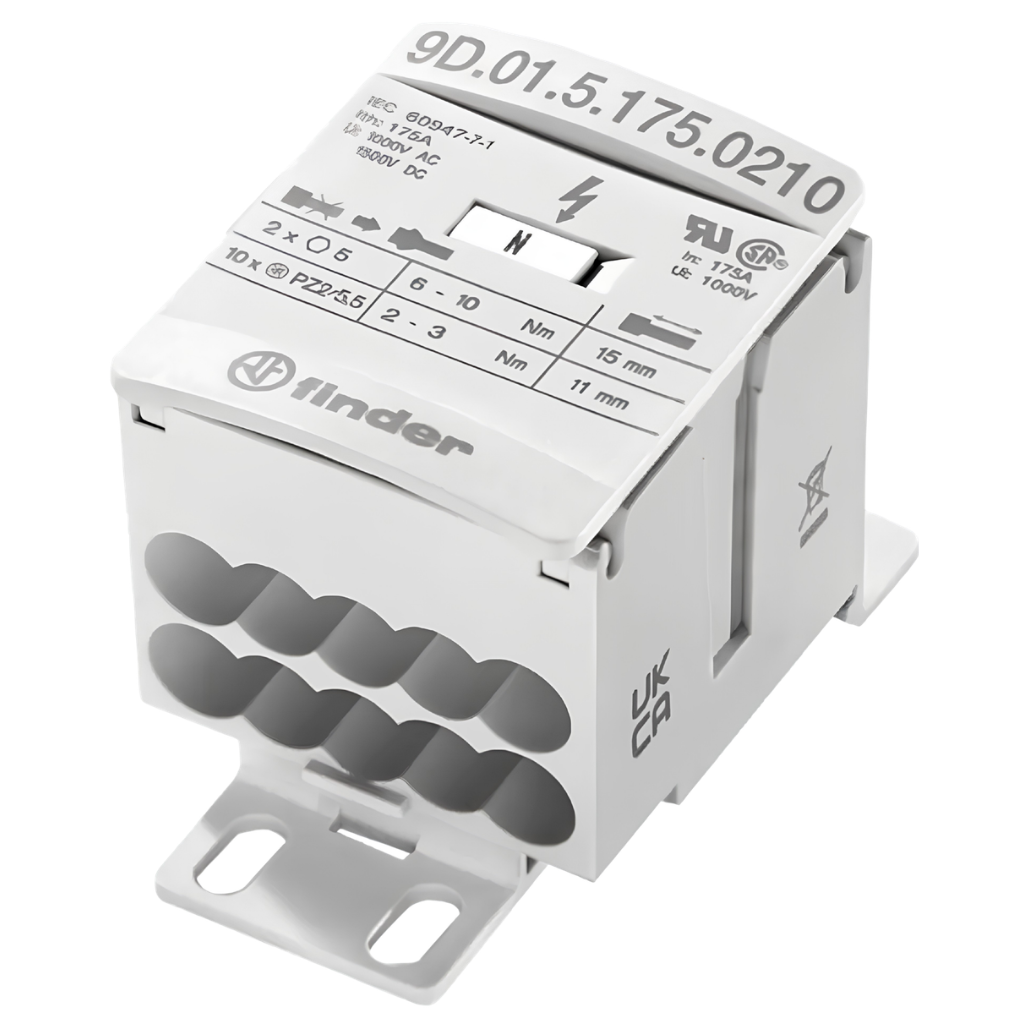 Bloque de Distribución 2 Input 10 Output 175A 9D0151750210 Finder