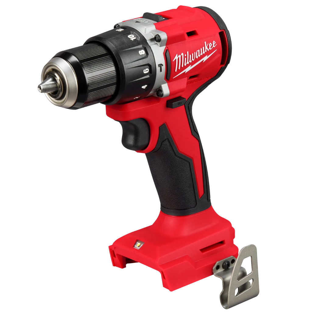 Taladro Percutor/Destornillador Compacto sin Escobillas M18 de 1/2in 360220 + Regalo Maleta de Herramientas PACKOUT de 15in 48228321 Milwaukee
