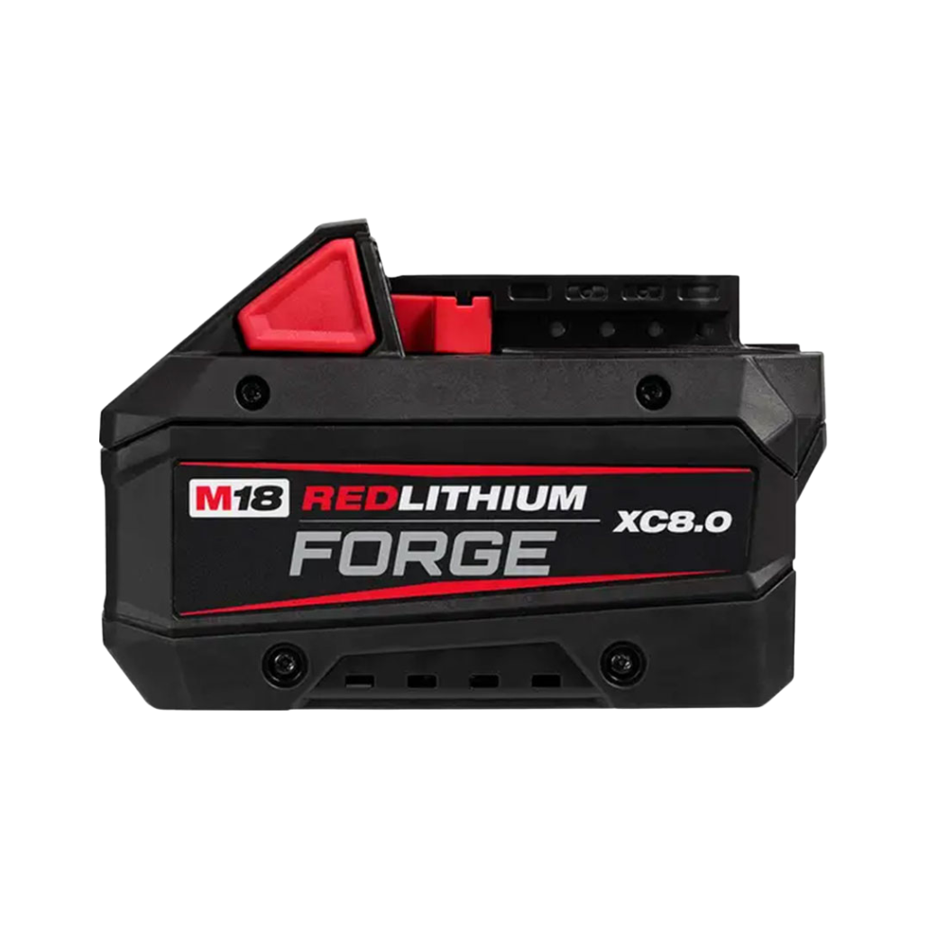 Batería M18 FORGE REDLITHIUM XC8.0 48111881 + Regalo Vaso Térmico PACKOUT de 30oz Rojo 48828393R Milwaukee