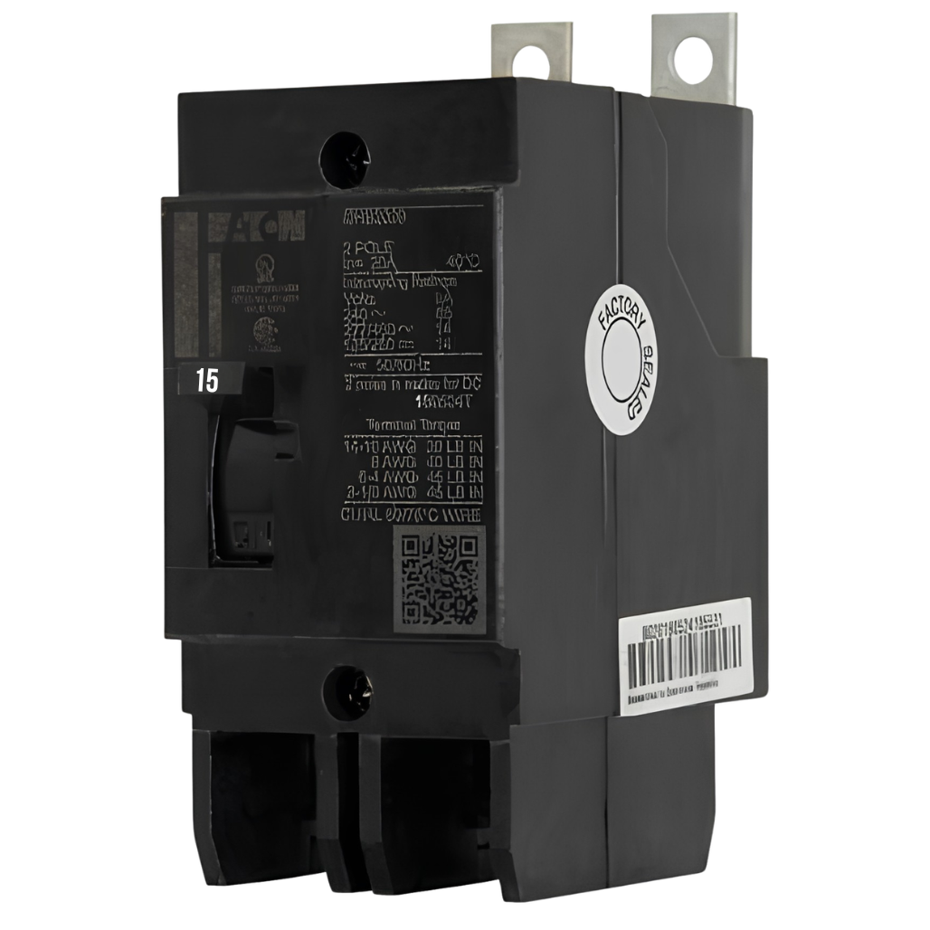 Interruptor Termomagnético Atornillable 2P 15A GHB2015 Eaton