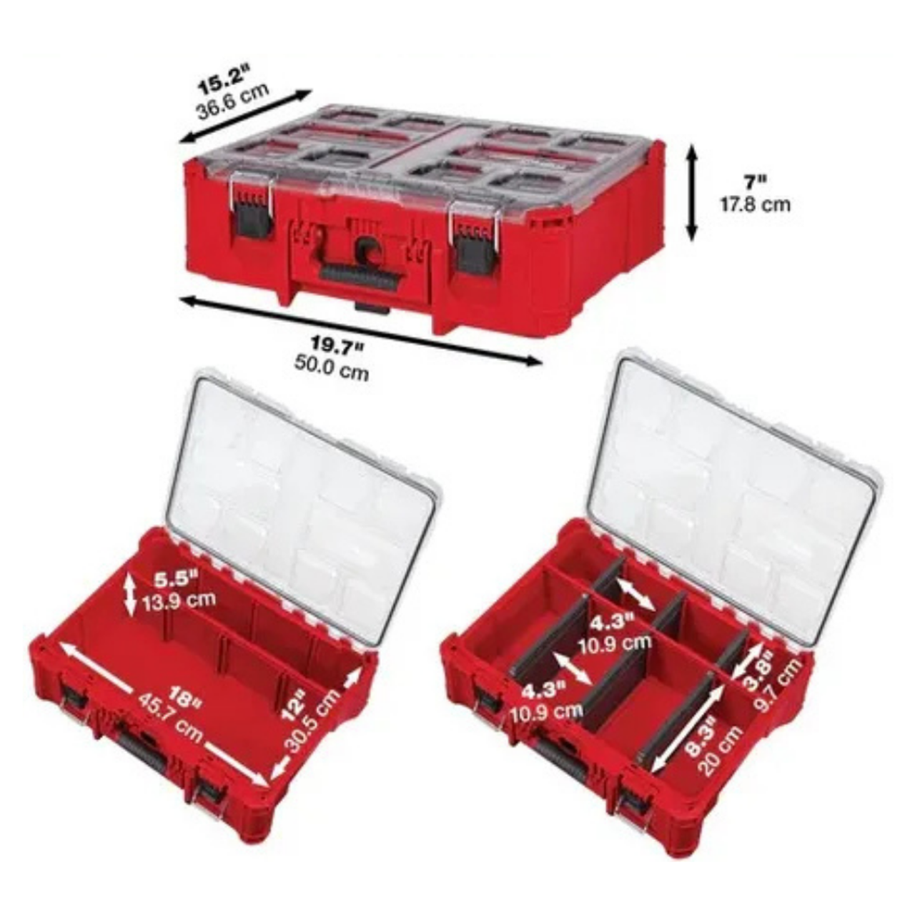 Organizador Profundo PACKOUT 48228432 Milwaukee