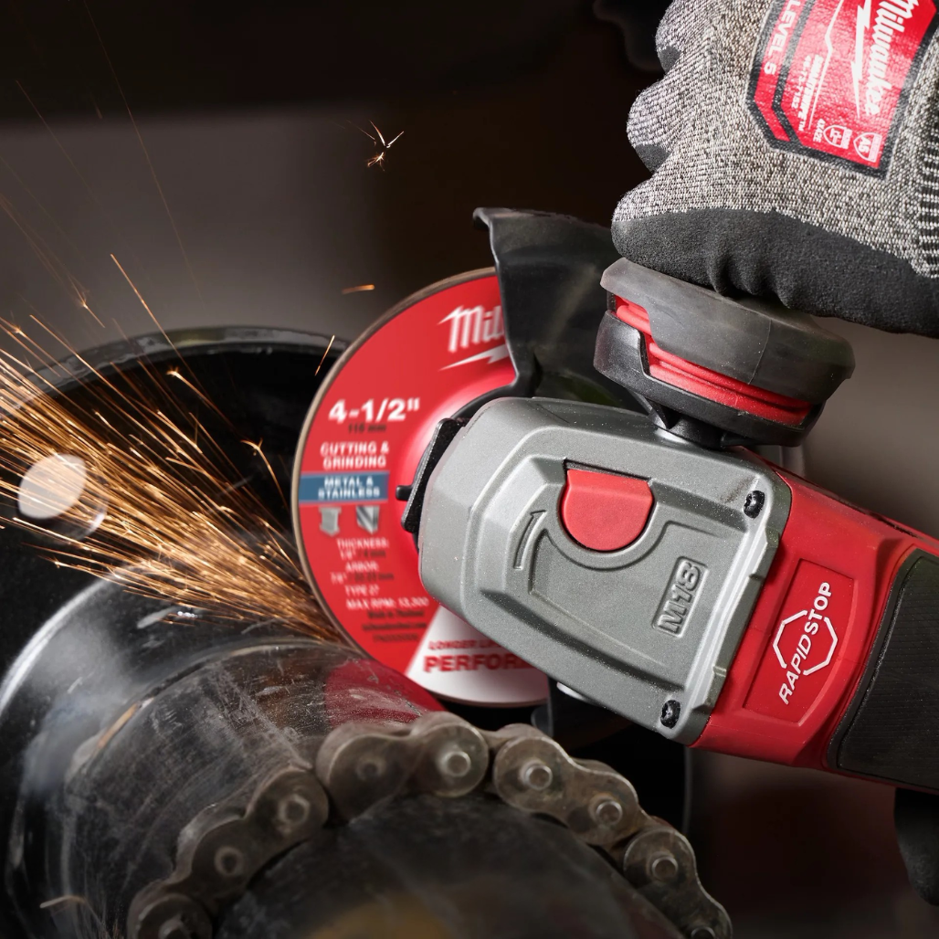 Disco de Corte y Desbaste para Metal Performance+ de 4-1/2in x 1/8in x 7/8in Tipo 27 49940903 Milwaukee