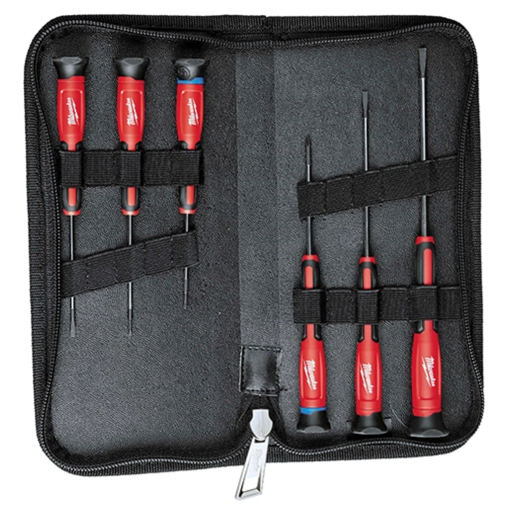 Juego de Desarmadores de Precisión 6pzs 48222606 Milwaukee