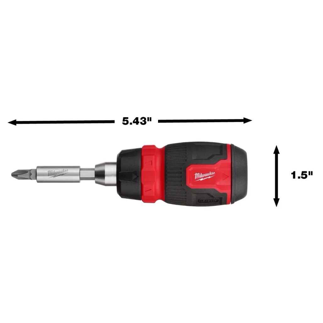 Desarmador de Trinquete Compacto 8 en 1 48222913 Milwaukee