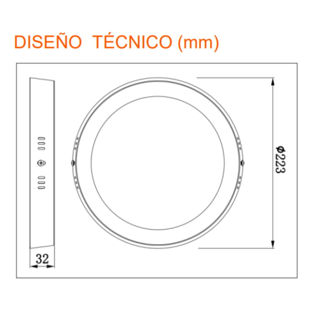 Luminaria Downlight Empotrable 24W 2200lm 4000K 86458 Ledvance