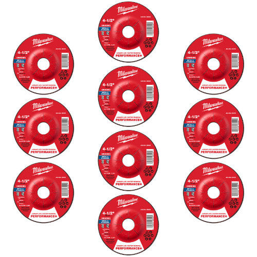 Disco de Desbaste para Metal Performance+ de 4-1/2in x 1/4in x 7/8in Tipo 27 49940603 Milwaukee
