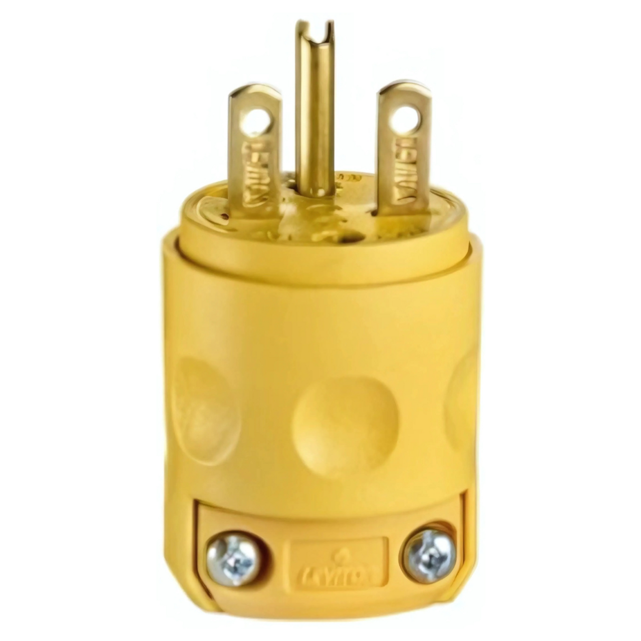 Clavija de PVC 15A 250V Grado Comercial 615PV Leviton