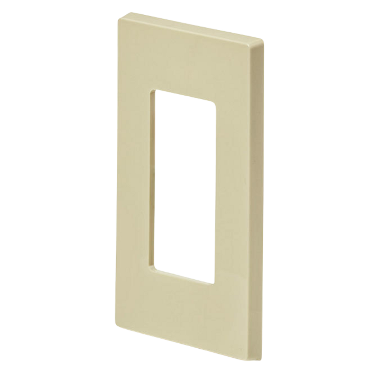 Placa de 1 Módulo DECORA con Chasis Color Marfil 80301SI Leviton