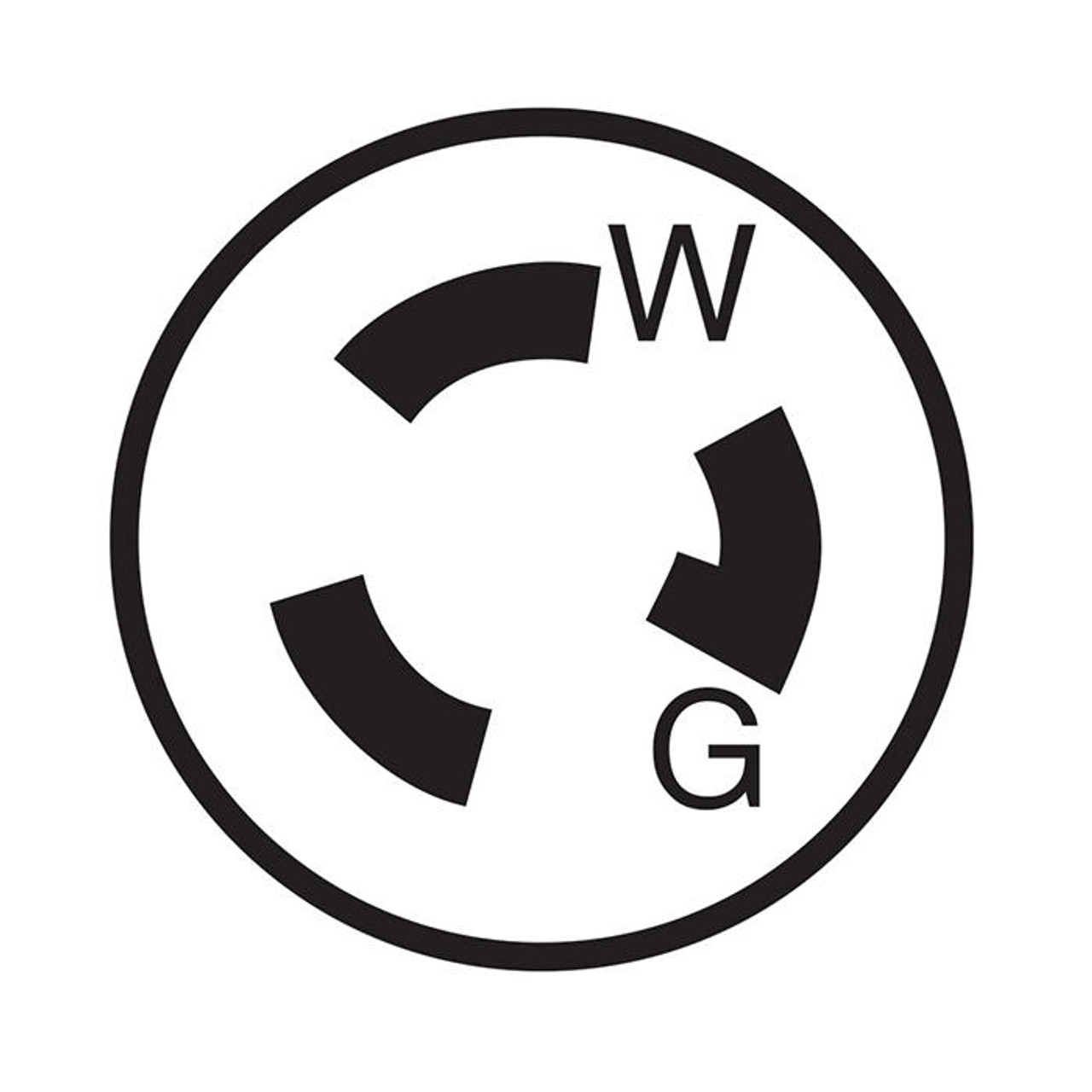 Clavija Media Vuelta 15A 125V 4720C Leviton