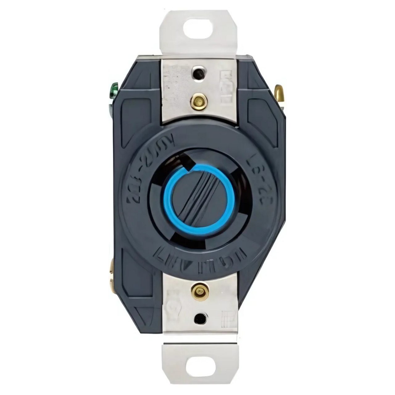 Contacto Fijo Media Vuelta 20A 250V 2320 Leviton