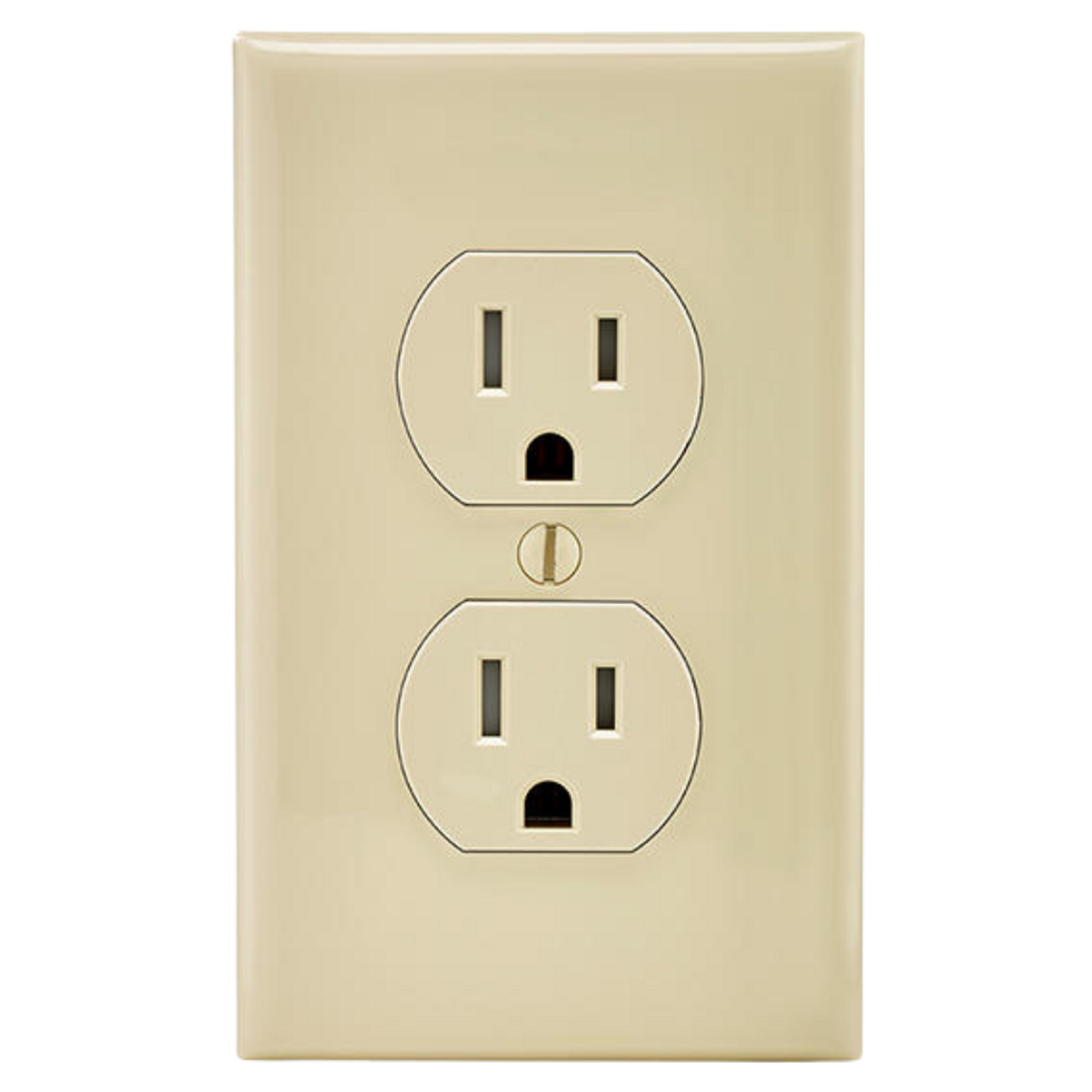 Contacto Dúplex 15A 125V Color Marfil T5320I Leviton