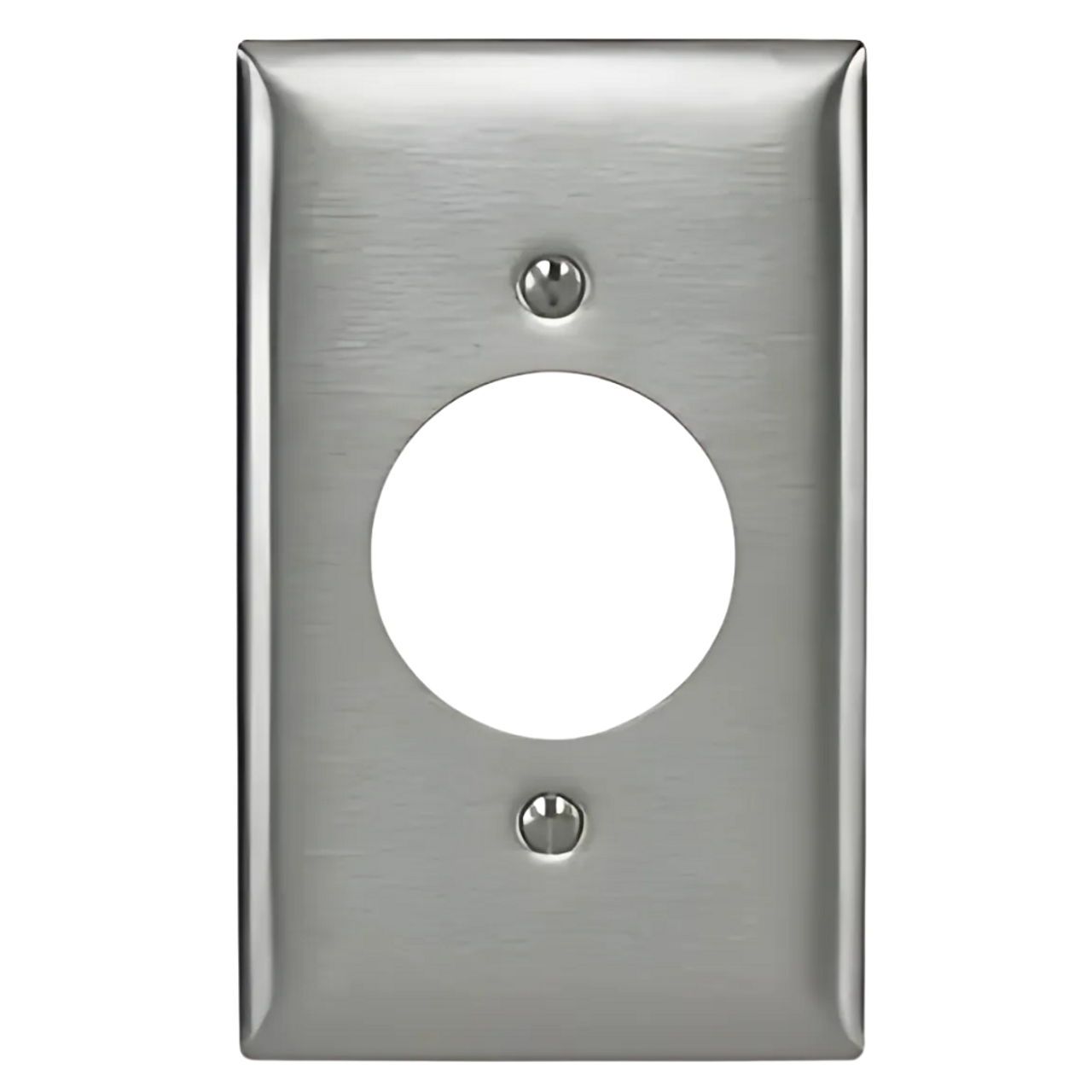 Placa para Contacto Redondo de 40mm de Acero Inoxidable SS720 Hubbell