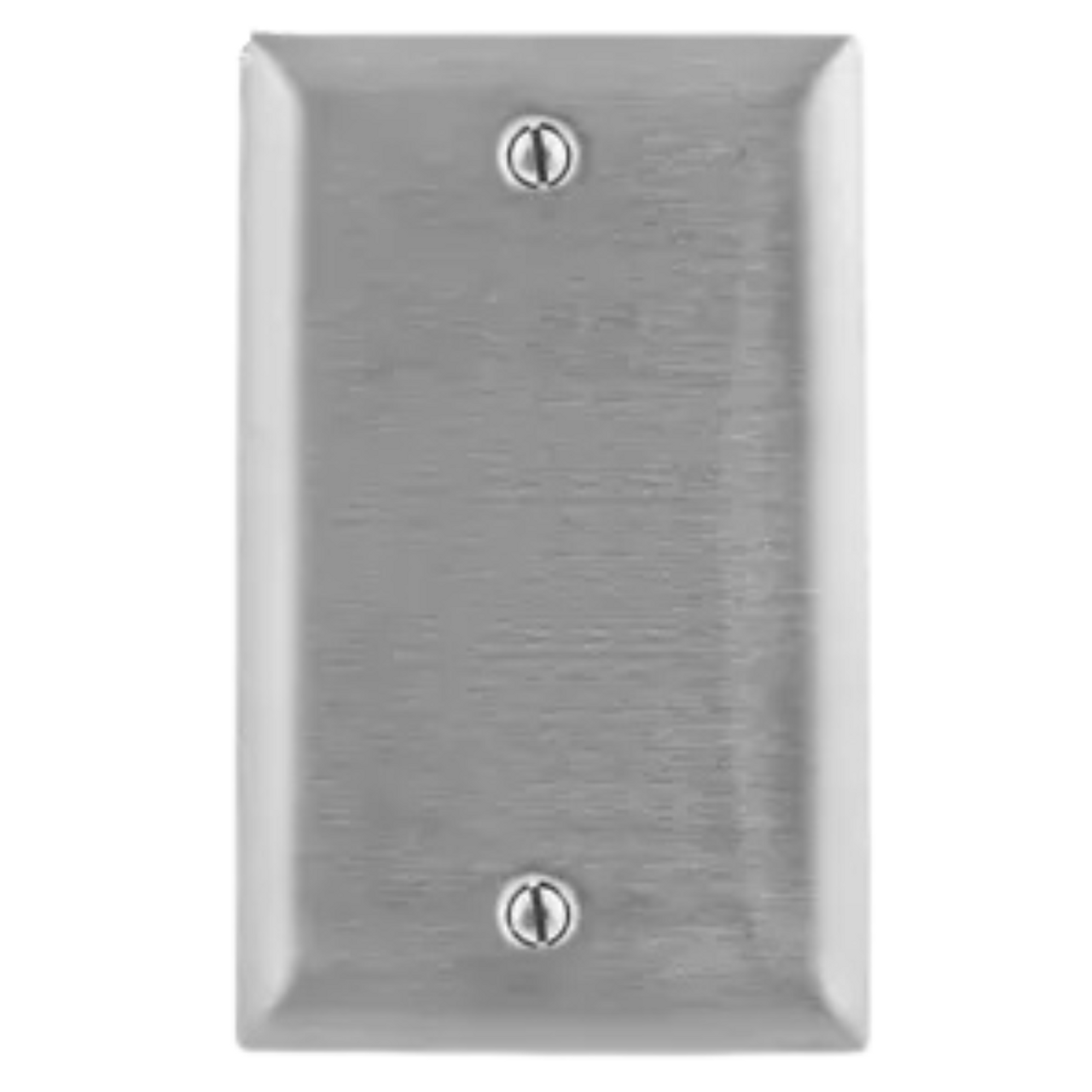 Placa Ciega de Acero Inoxidable SS13 Hubbell