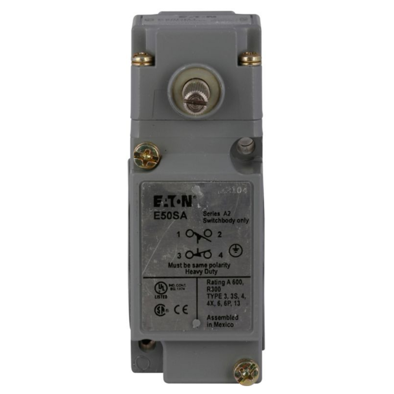 Interruptor de Límite 1NA/1NC de 10A 240V E50AR1 Eaton