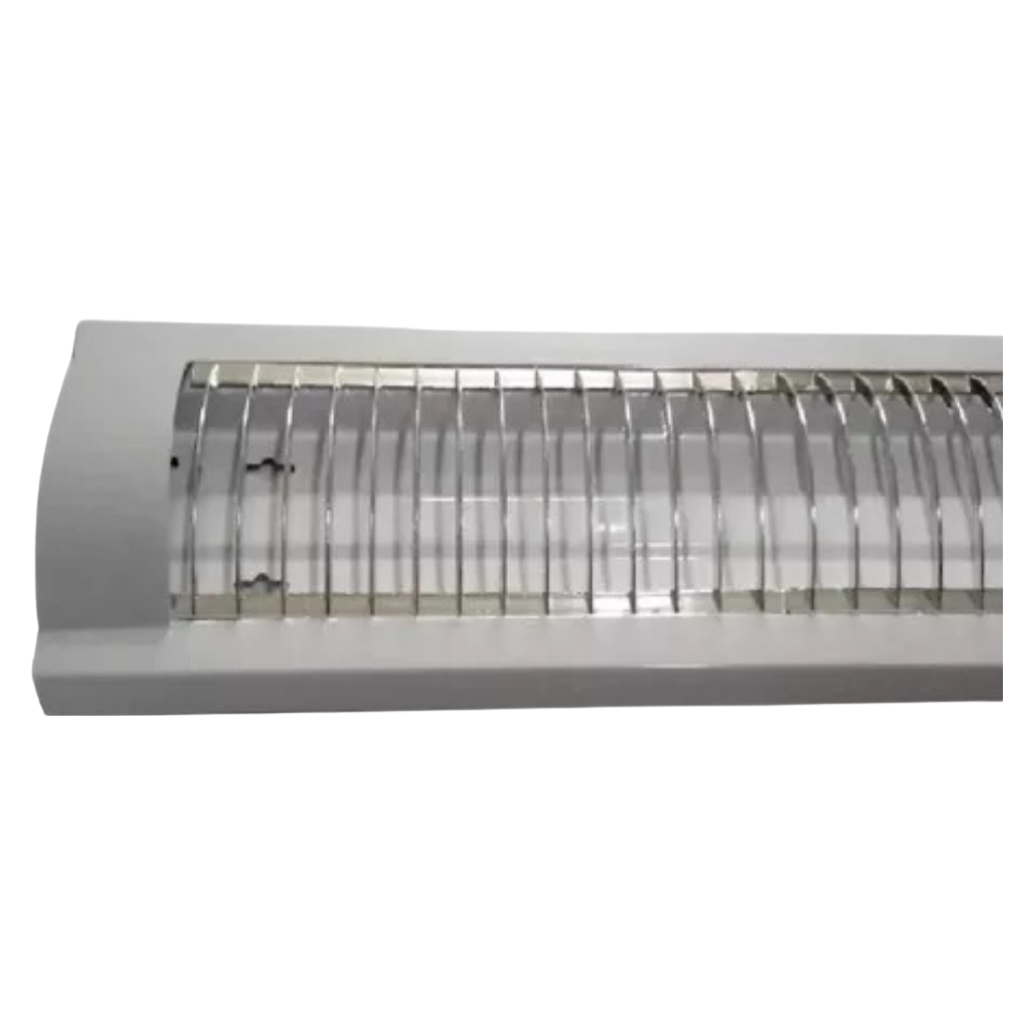 Luminaria para 2 Tubos Led G13 IP20 Color Blanco TLSO232 Tishman