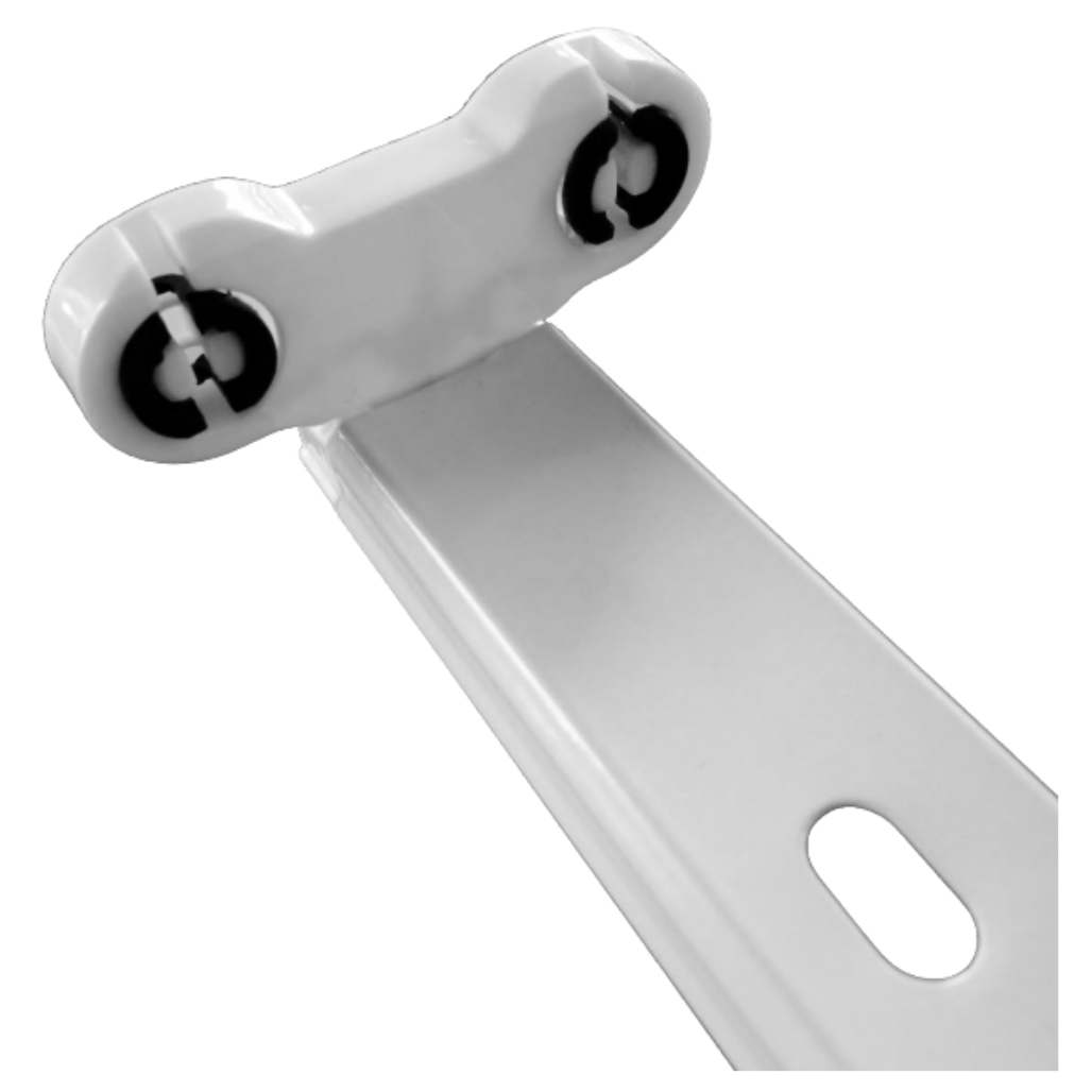 Base para 2 Tubos Led G13 IP20 Color Blanco TLCAN218 Tishman