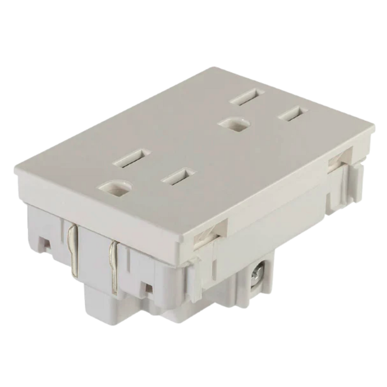 Contacto Dúplex UNNO 15A 127V Color Blanco N1328BL Estevez