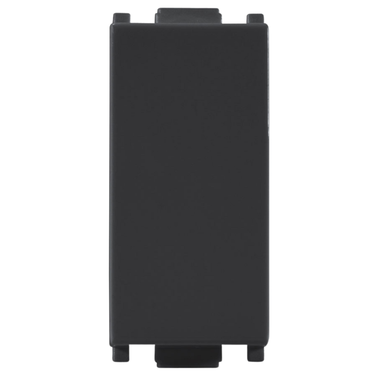 Tapón Ciego de 1 Módulo ALPHA Color Negro E92111 Estevez