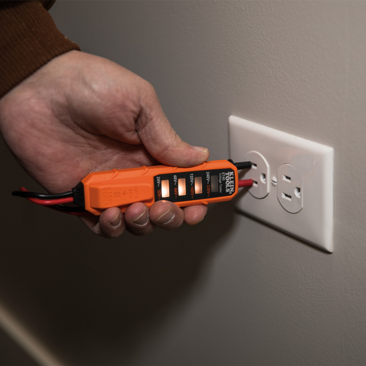 Kit de Multímetro Digital Automático y Prueba Eléctrica 3pzas MM320KIT Klein Tools