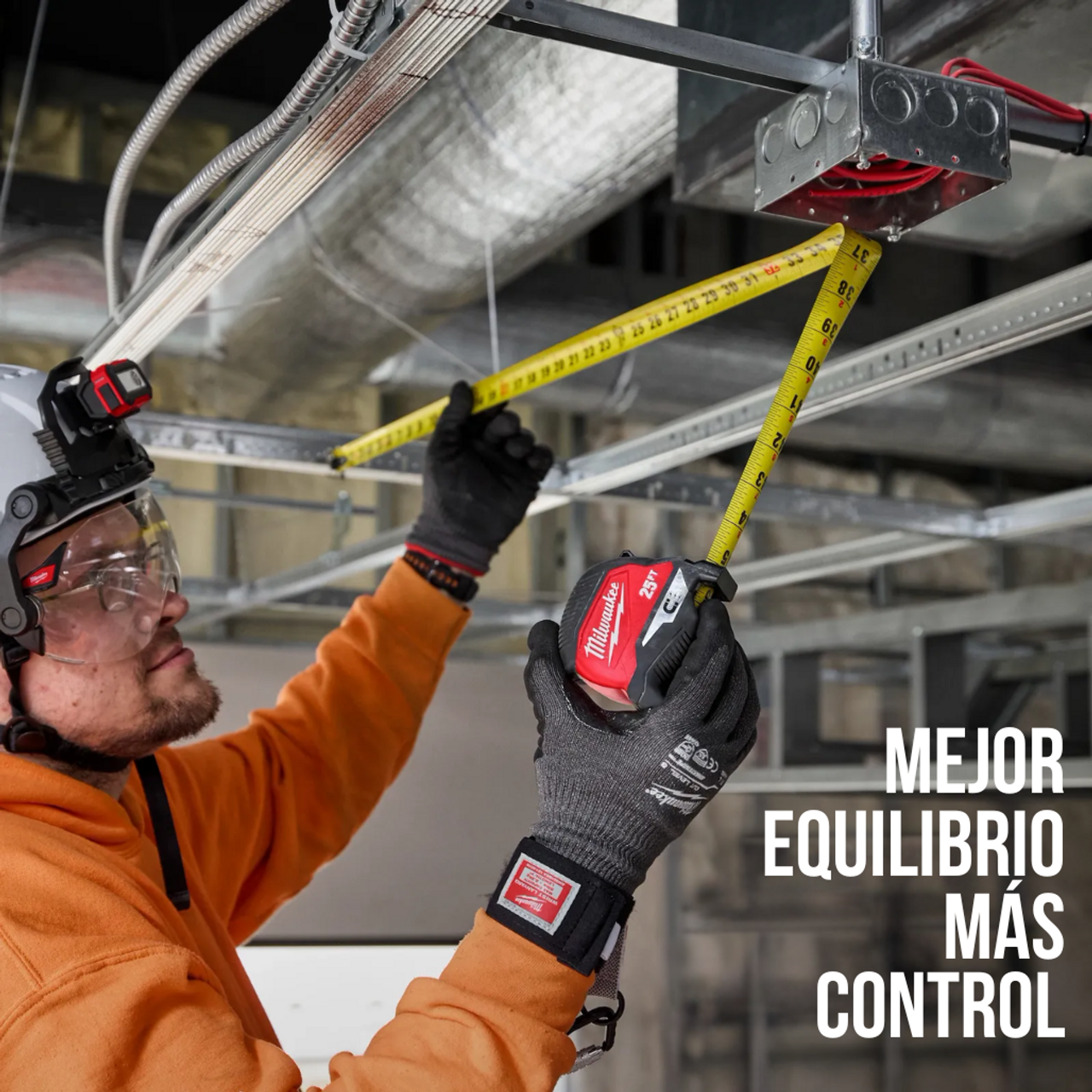 Flexómetro Magnético 8m 48221026M Milwaukee