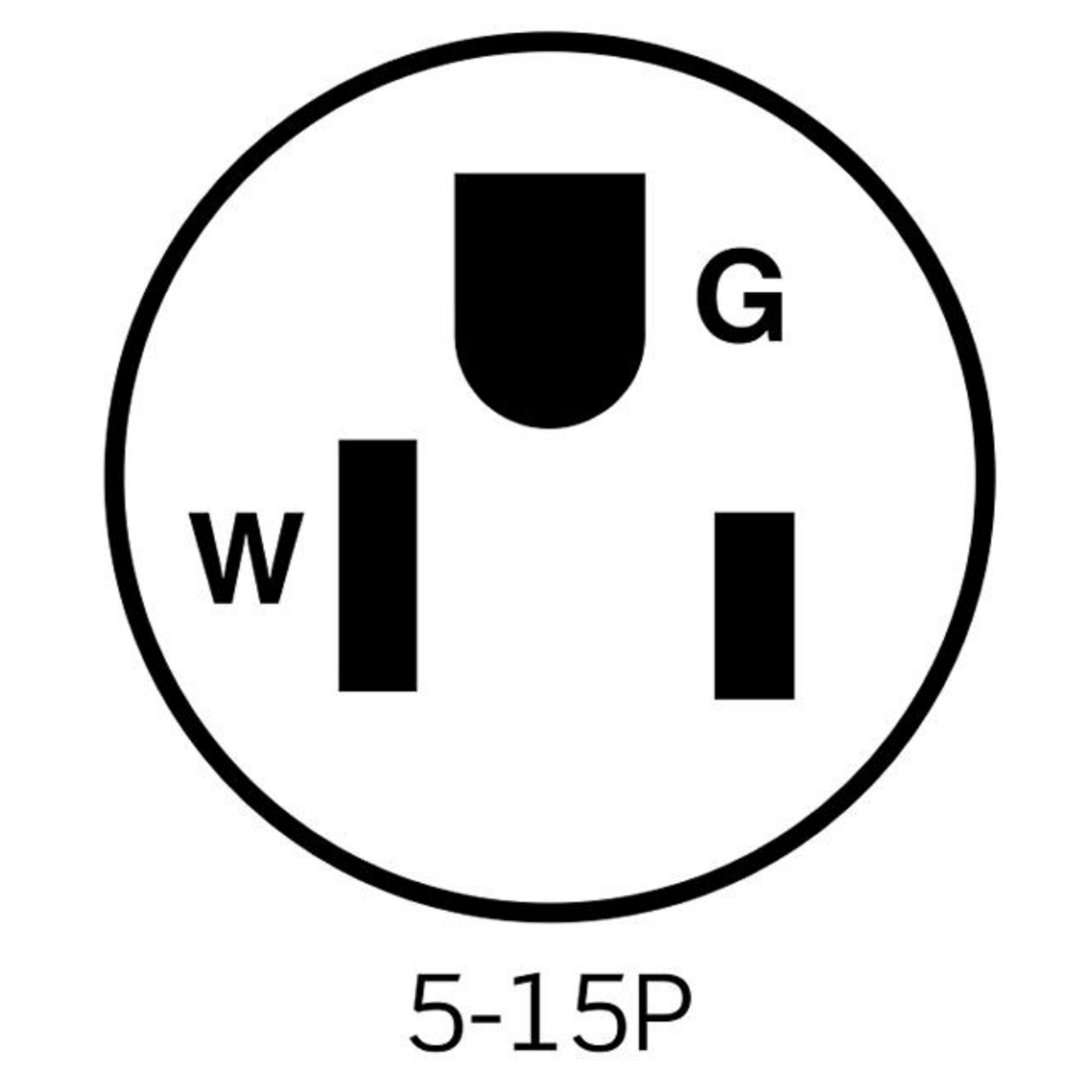 Clavija Media Vuelta 15A 125V 5266C Leviton