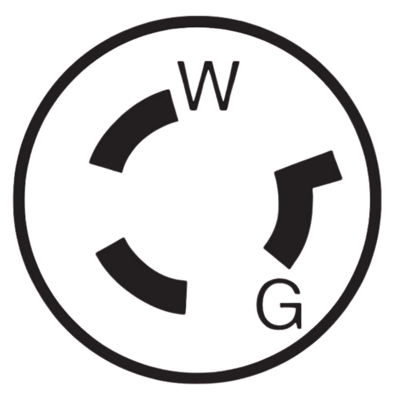 Clavija Media Vuelta 30A 277V 2631 Leviton