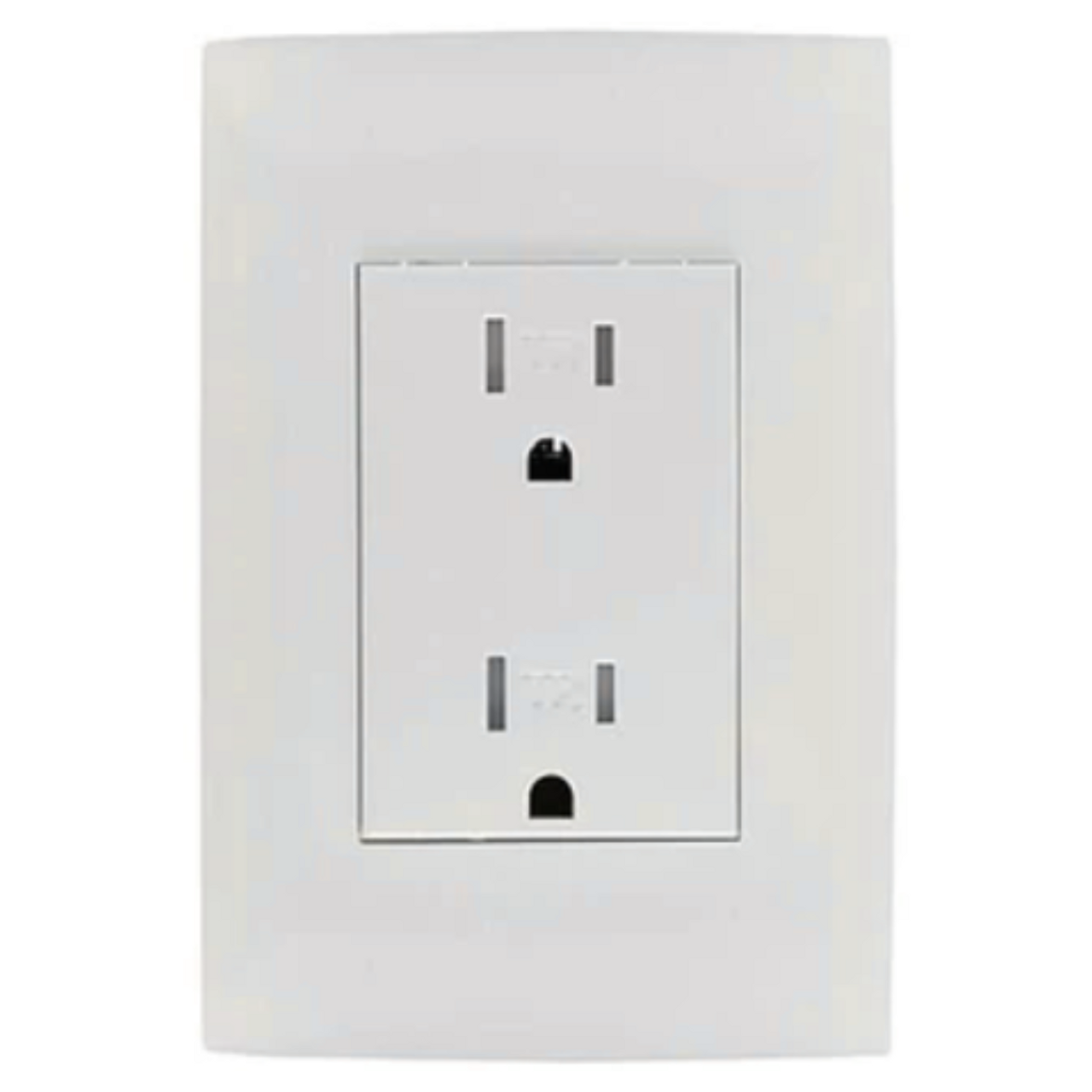 Contacto Dúplex con Placa CIEN 15A 125/250V Color Blanco TRDPTBLA Leviton